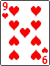 9 of Hearts